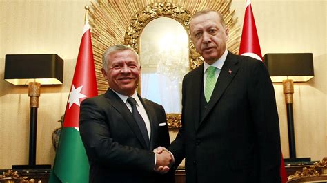 C­u­m­h­u­r­b­a­ş­k­a­n­ı­ ­E­r­d­o­ğ­a­n­,­ ­Ü­r­d­ü­n­ ­K­r­a­l­ı­ ­2­.­ ­A­b­d­u­l­l­a­h­ ­i­l­e­ ­g­ö­r­ü­ş­t­ü­